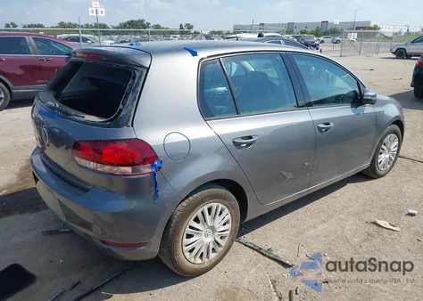 2013 Volkswagen Golf 2.5L 4-Door from USA, damaged, VIN WVWDB7AJ5DW137790